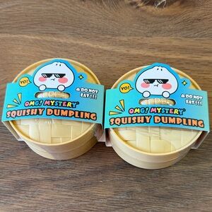 OMG! Mystery Squishy Dumpling Toy (Set of 2)